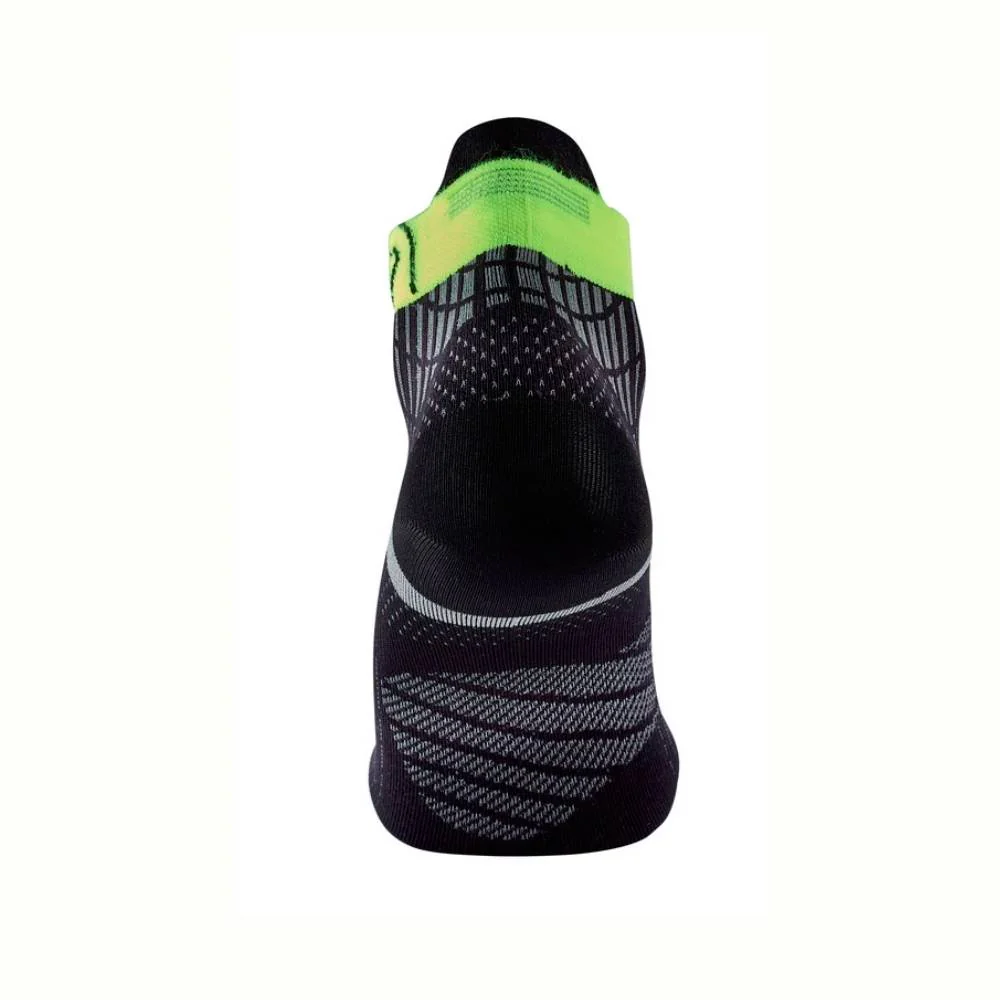 CALCETINES SIDAS RUN FEEL - Negro / Amarillo - Image 3