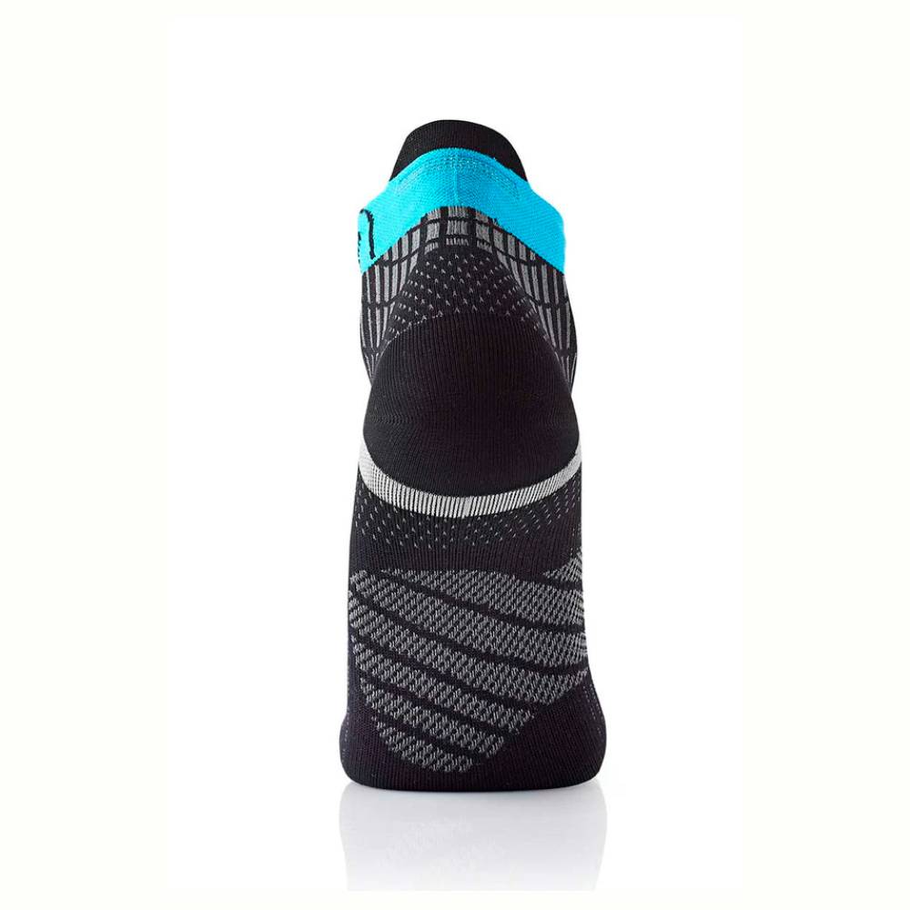 CALCETINES SIDAS RUN FEEL - Negro / Turquesa - Image 4