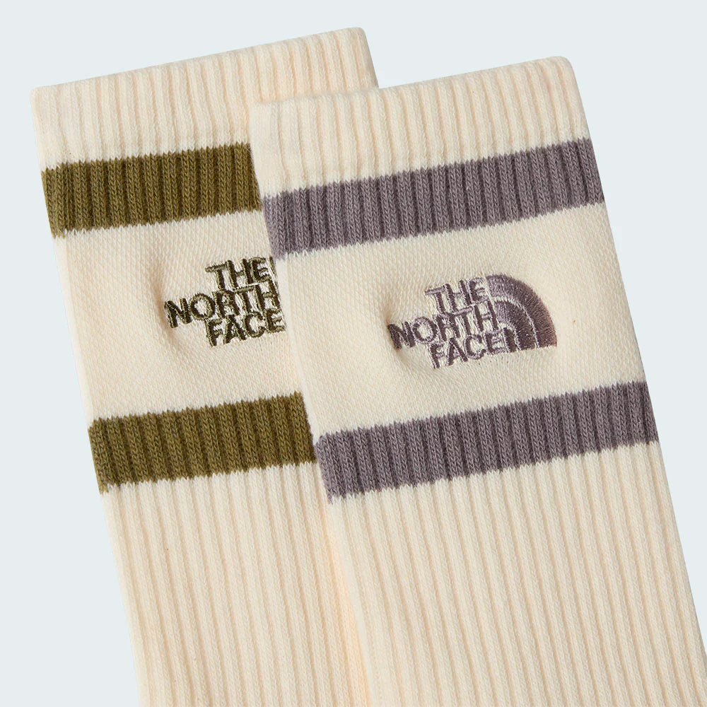 CALCETINES THE NORTH FACE EVERYDAY HERITAGE CREW - Raw Undyed - Image 2
