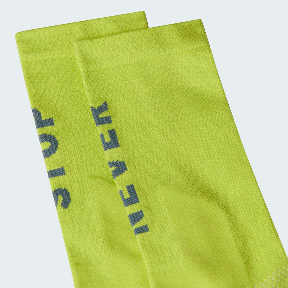 CALCETINES THE NORTH FACE TRAIL RUN CREW NEVER STOP - Fizz Lime / Granite Grey - Image 3