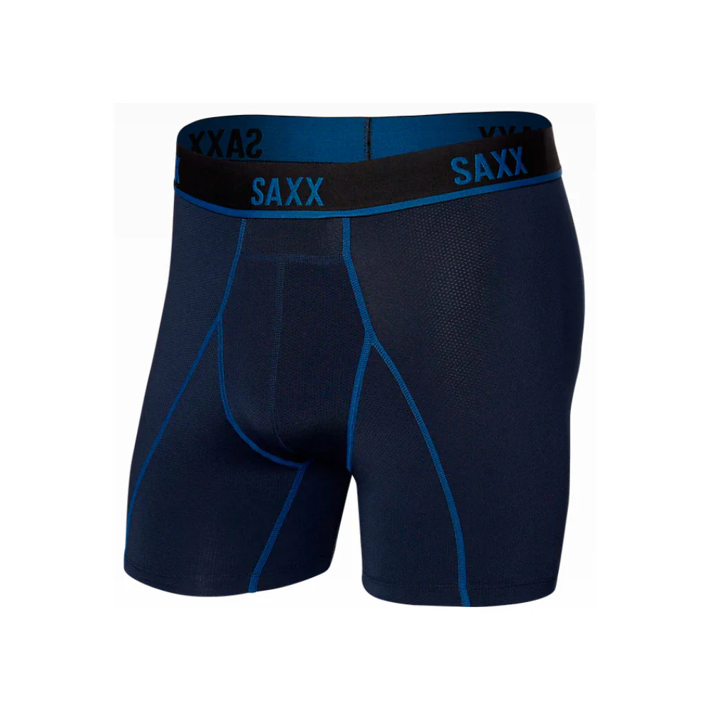 CALZONCILLOS BÓXER SAXX KINETIC LIGHT-COMPRESSION MESH - Navy