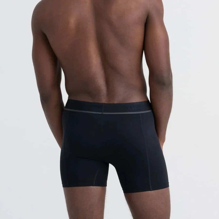 CALZONCILLOS BÓXER SAXX KINETIC LIGHT-COMPRESSION MESH - Negro - Image 4