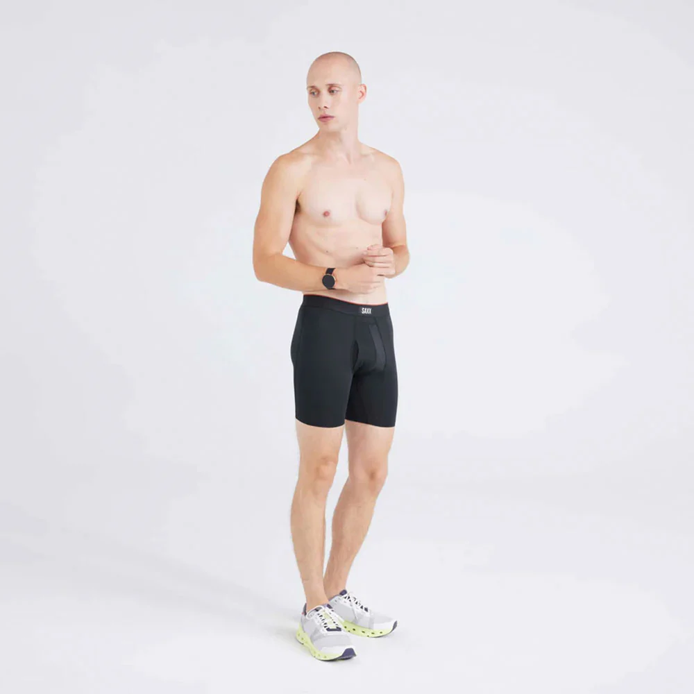 CALZONCILLOS BÓXER SAXX MULTI-SPORT MESH - Negro - Image 3
