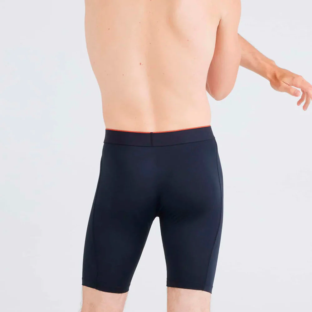 CALZONCILLOS BÓXER SAXX MULTI-SPORT MESH LONG 8" - Black - Image 3