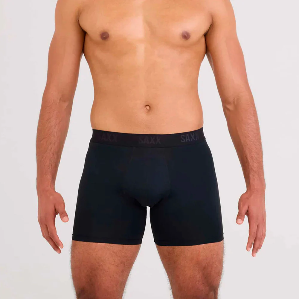 CALZONCILLOS BÓXER SAXX SMOOTH FLEX LIGHT-COMPRESSION - Black - Image 2