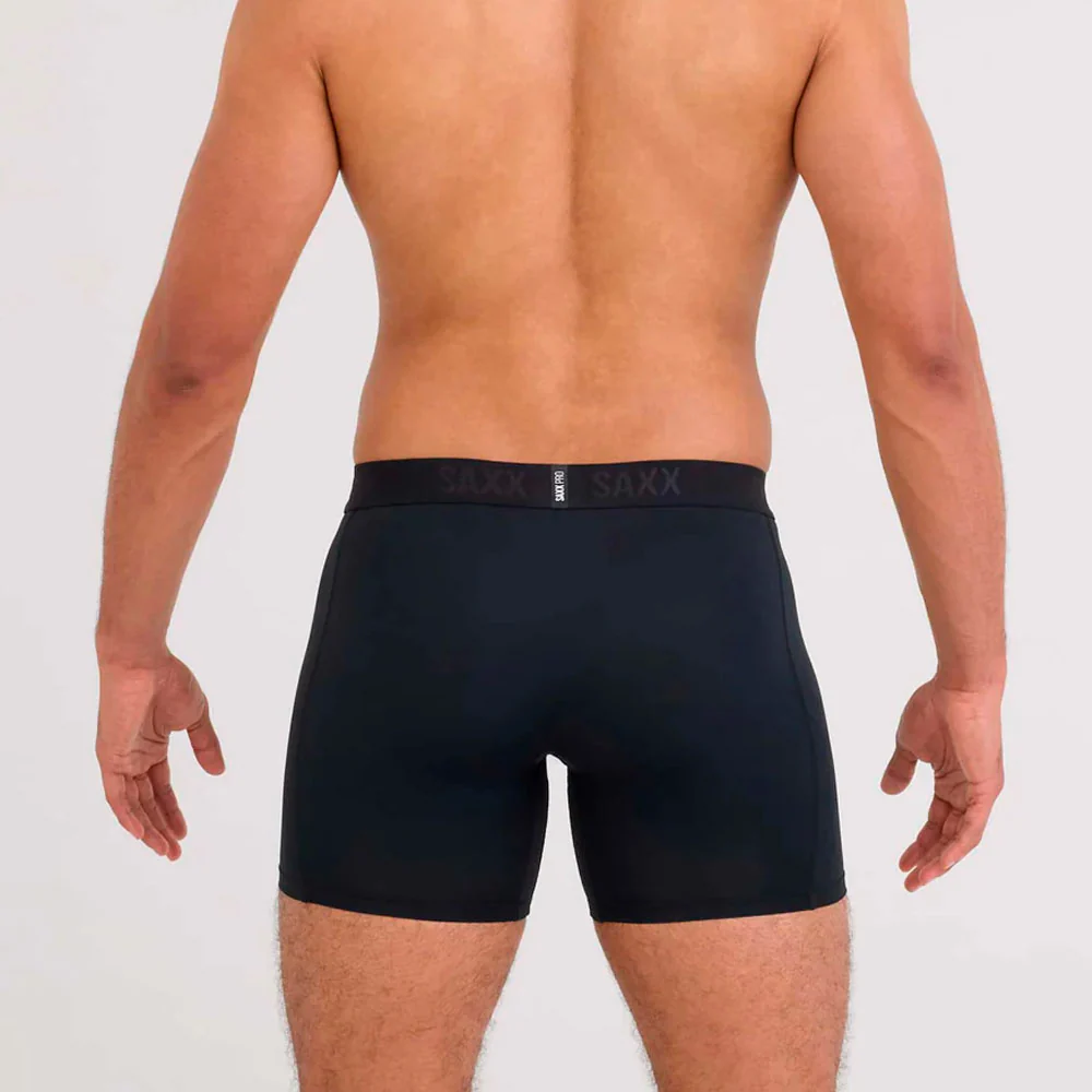 CALZONCILLOS BÓXER SAXX SMOOTH FLEX LIGHT-COMPRESSION - Black - Image 3