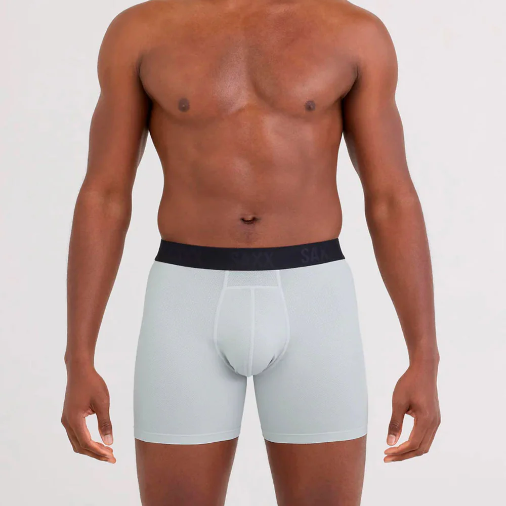 CALZONCILLOS BÓXER SAXX SMOOTH FLEX LIGHT-COMPRESSION - Pearl Grey - Image 2