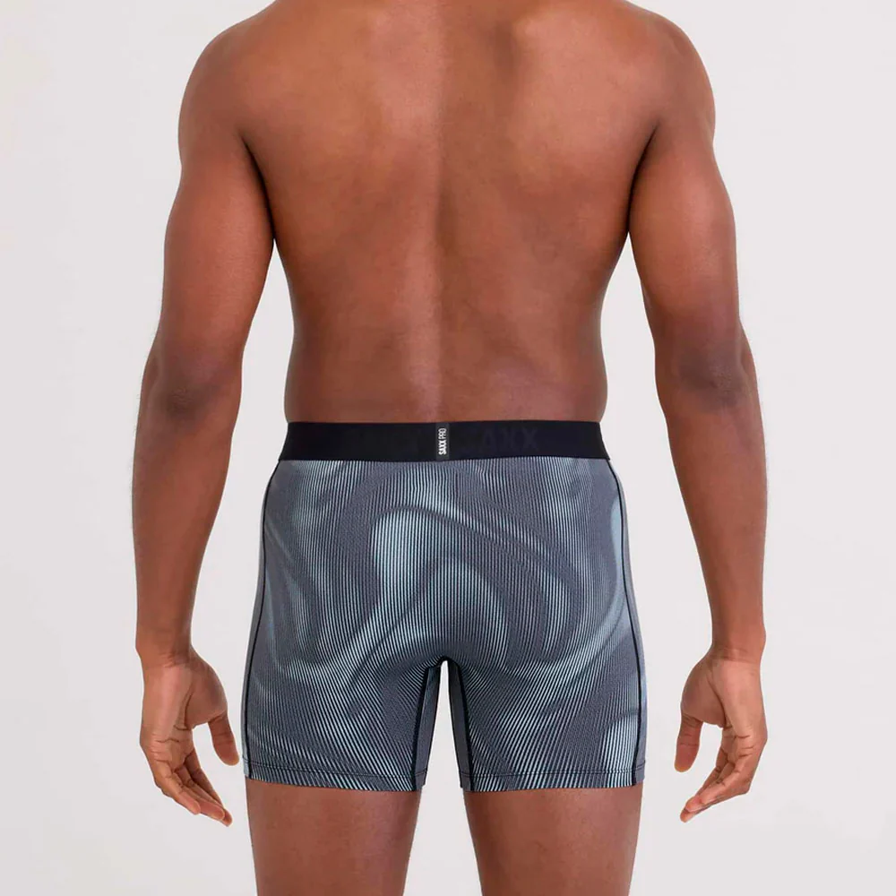CALZONCILLOS BÓXER SAXX SMOOTH FLEX LIGHT-COMPRESSION - Smoke Camo / Deep Navy - Image 3