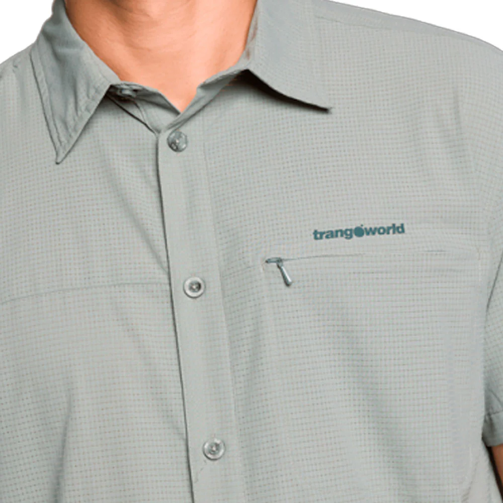 CAMISA TRANGOWORLD ESERA DF - Slate Gray / Dark Shadow - Image 3