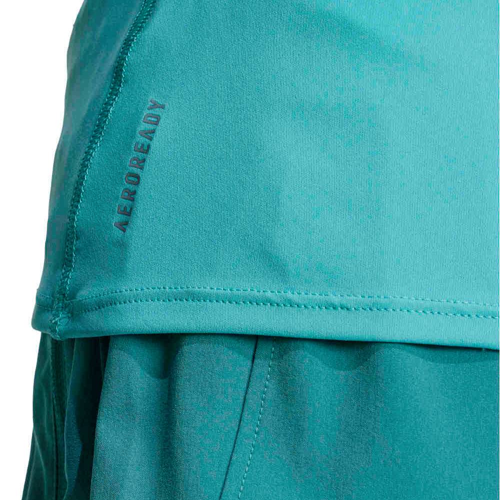 CAMISETA ADIDAS ADIZERO ESSENTIALS MUJER - Powder Teal - Image 6