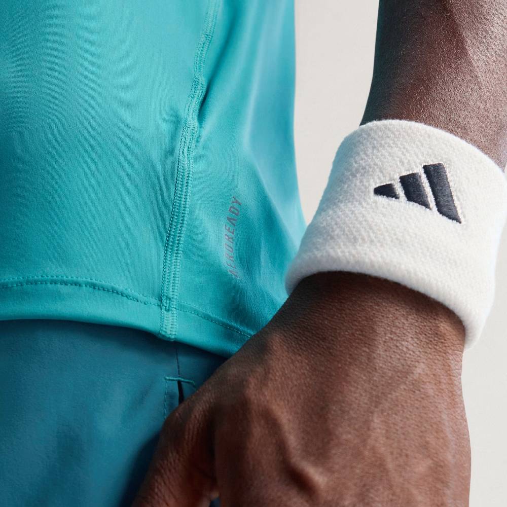 CAMISETA ADIDAS ADIZERO ESSENTIALS - Powder Teal - Image 8