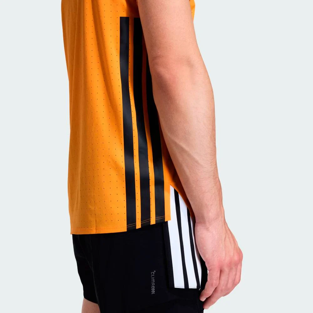 CAMISETA ADIDAS ADIZERO - Pure Tangerine - Image 6