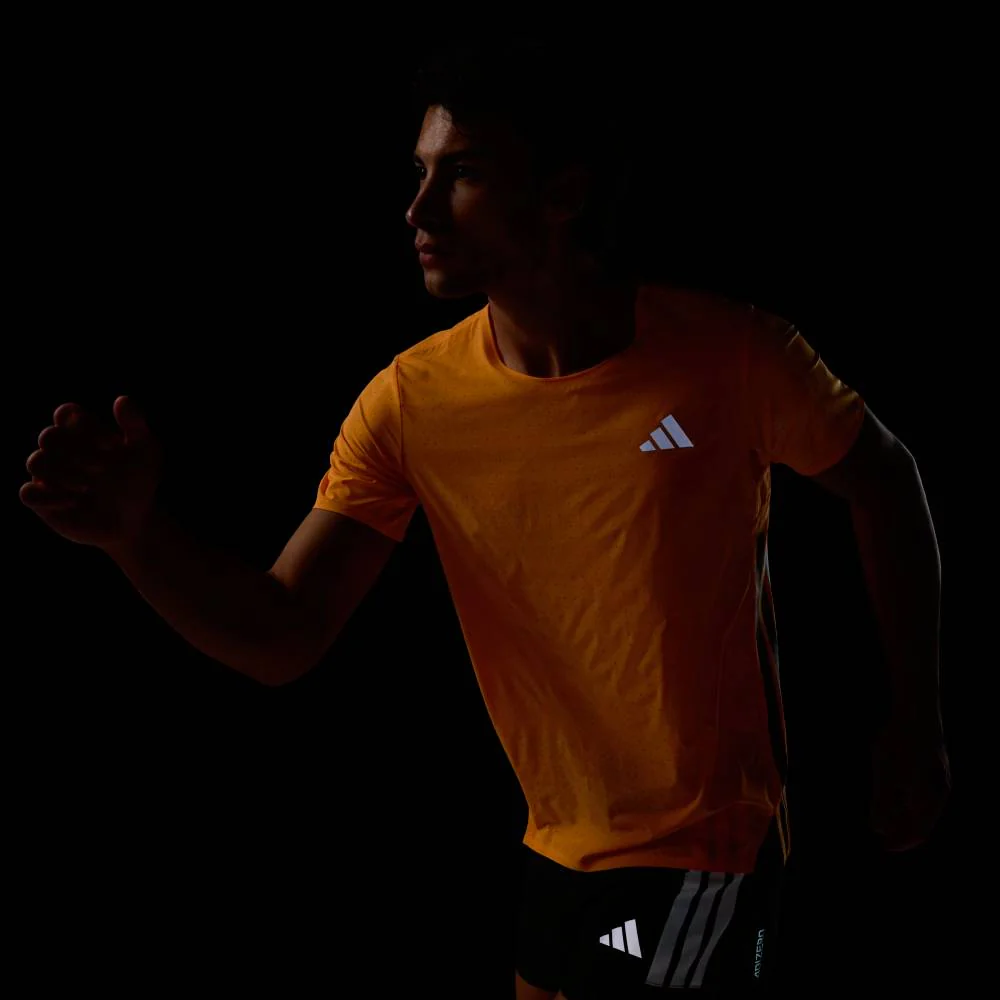 CAMISETA ADIDAS ADIZERO - Pure Tangerine - Image 7