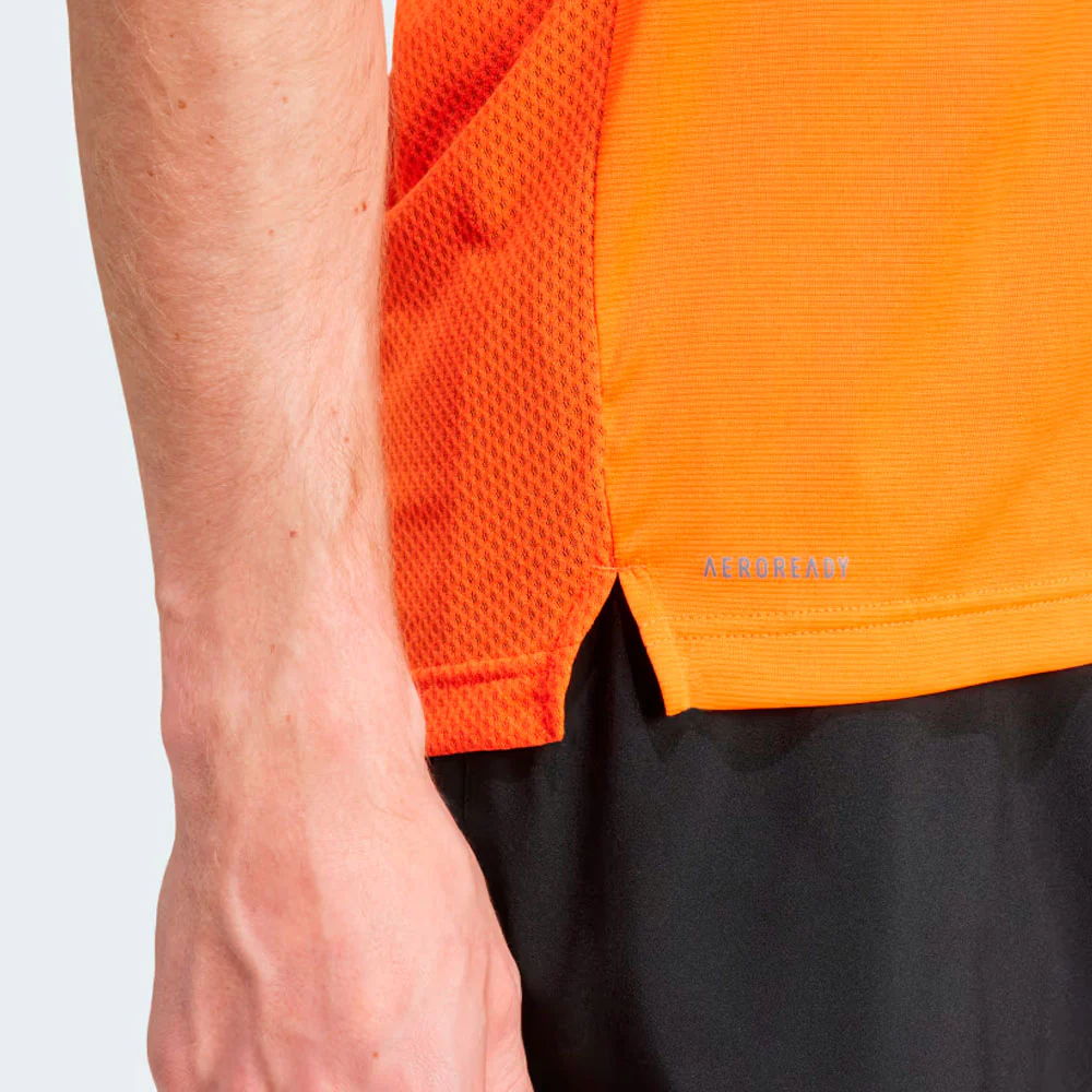 CAMISETA ADIDAS TERREX AGRAVIC - Naranja / Blanco - Image 7
