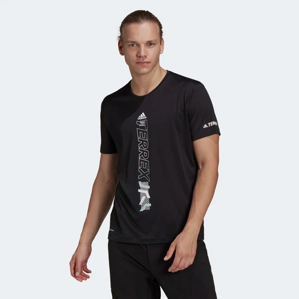 CAMISETA ADIDAS TERREX AGRAVIC - Negro / Plata - Image 4