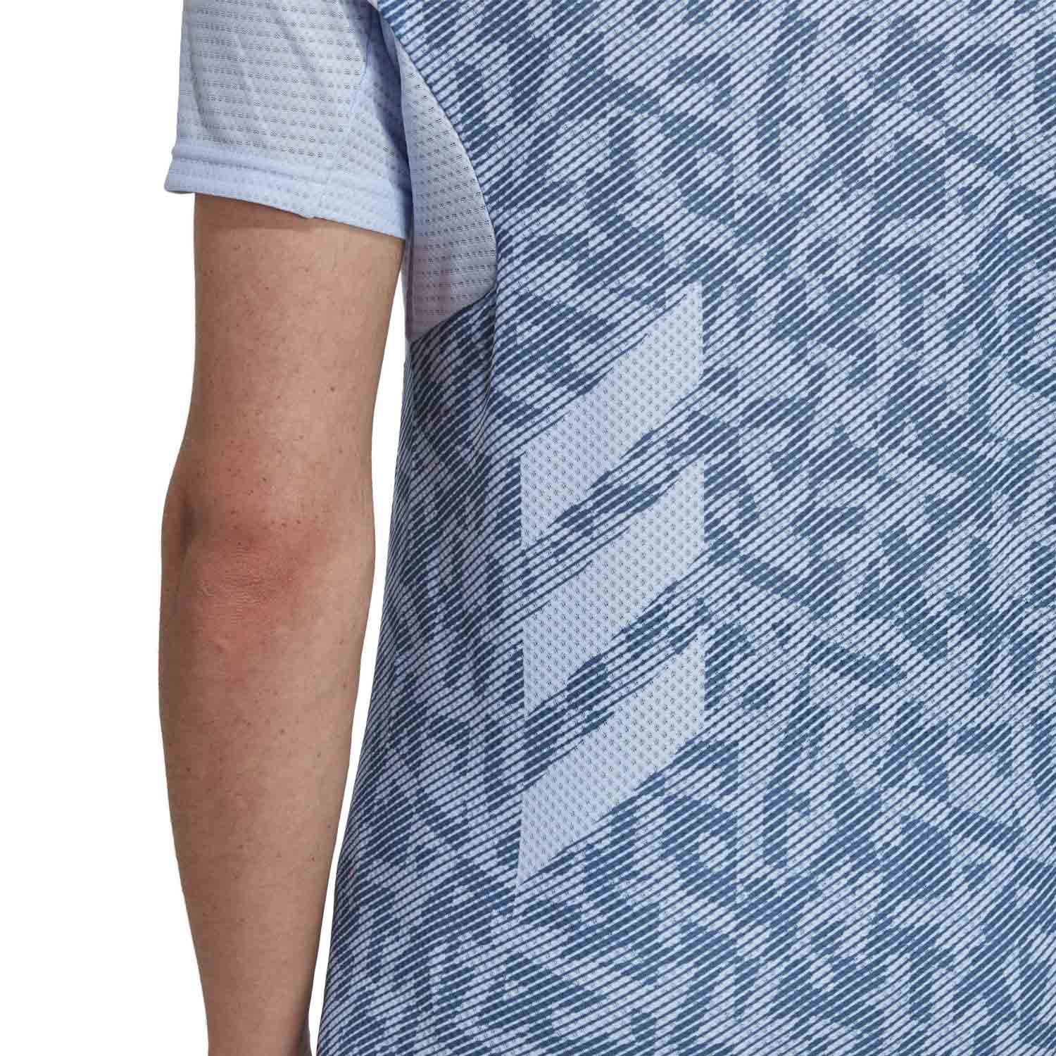 CAMISETA ADIDAS TERREX AGRAVIC PRO 2023 - Azul claro / Azul oscuro - Image 5