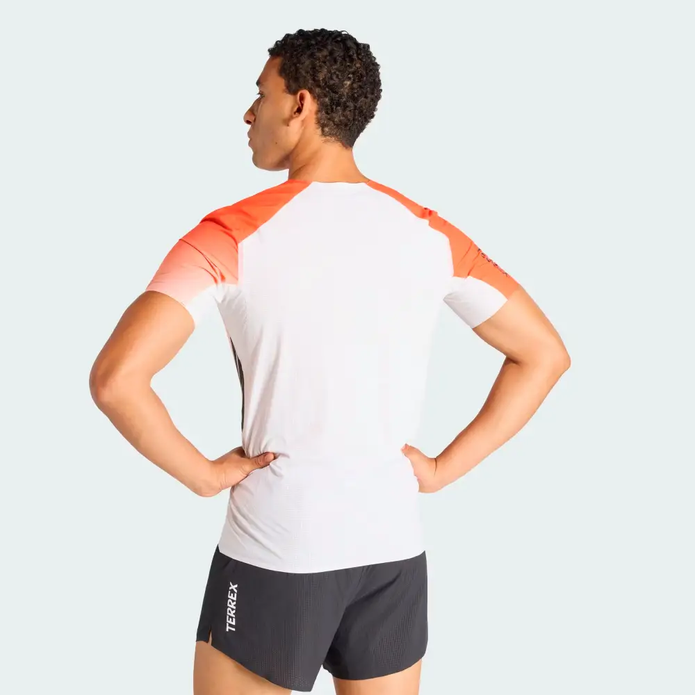 CAMISETA ADIDAS TERREX XPERIOR PRO - White / Semi Impact Orange - Image 2
