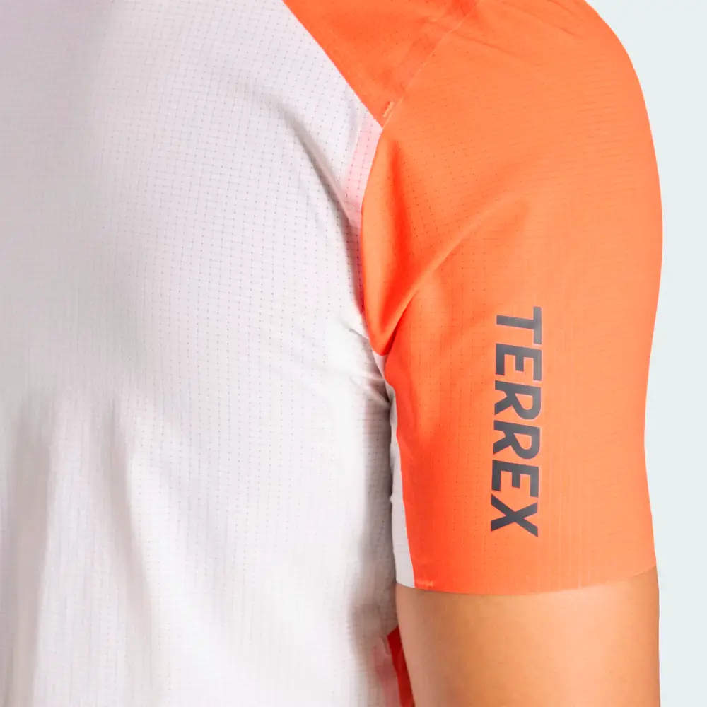 CAMISETA ADIDAS TERREX XPERIOR PRO - White / Semi Impact Orange - Image 6