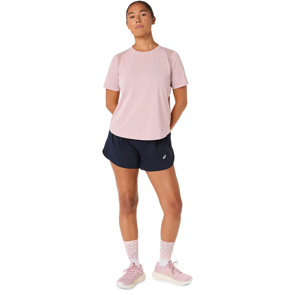 CAMISETA ASICS ROAD MUJER - Morganite - Image 3