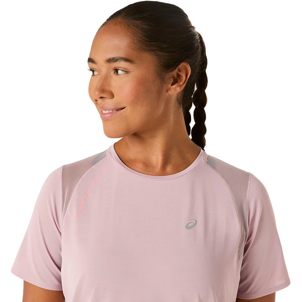 CAMISETA ASICS ROAD MUJER - Morganite - Image 6