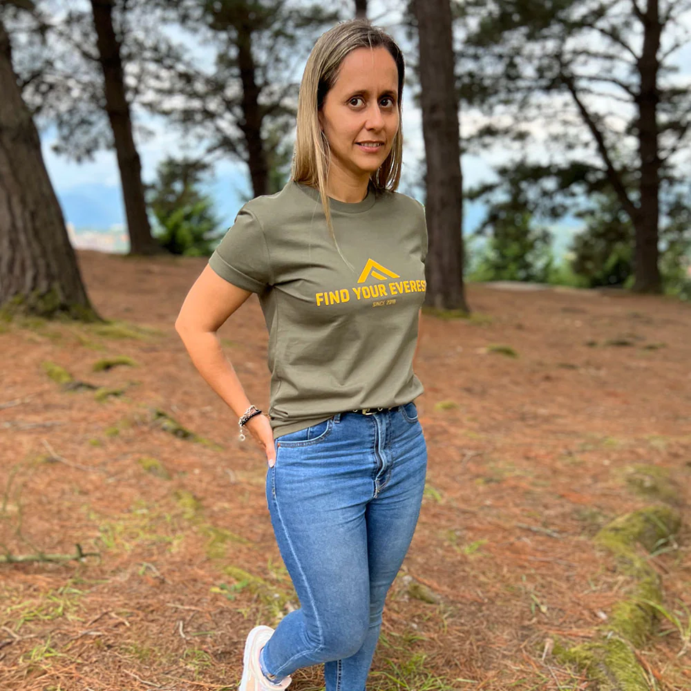 CAMISETA FIND YOUR EVEREST - Evergreen - Image 6