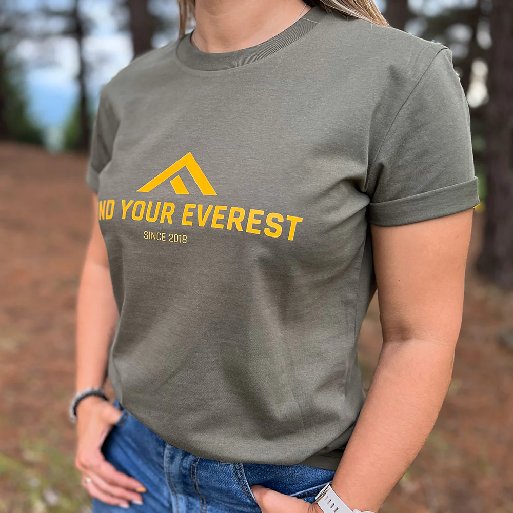 CAMISETA FIND YOUR EVEREST - Evergreen - Image 8