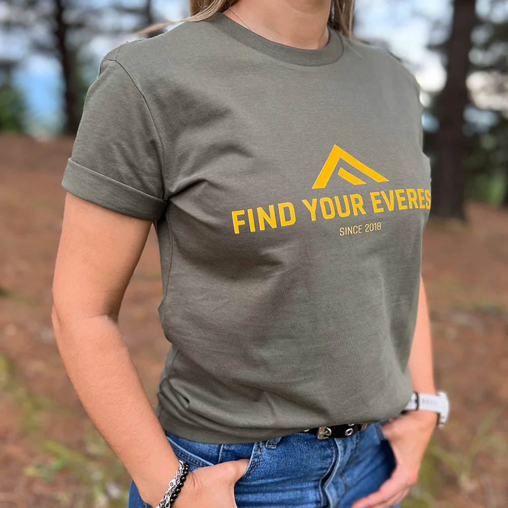CAMISETA FIND YOUR EVEREST - Evergreen - Image 9