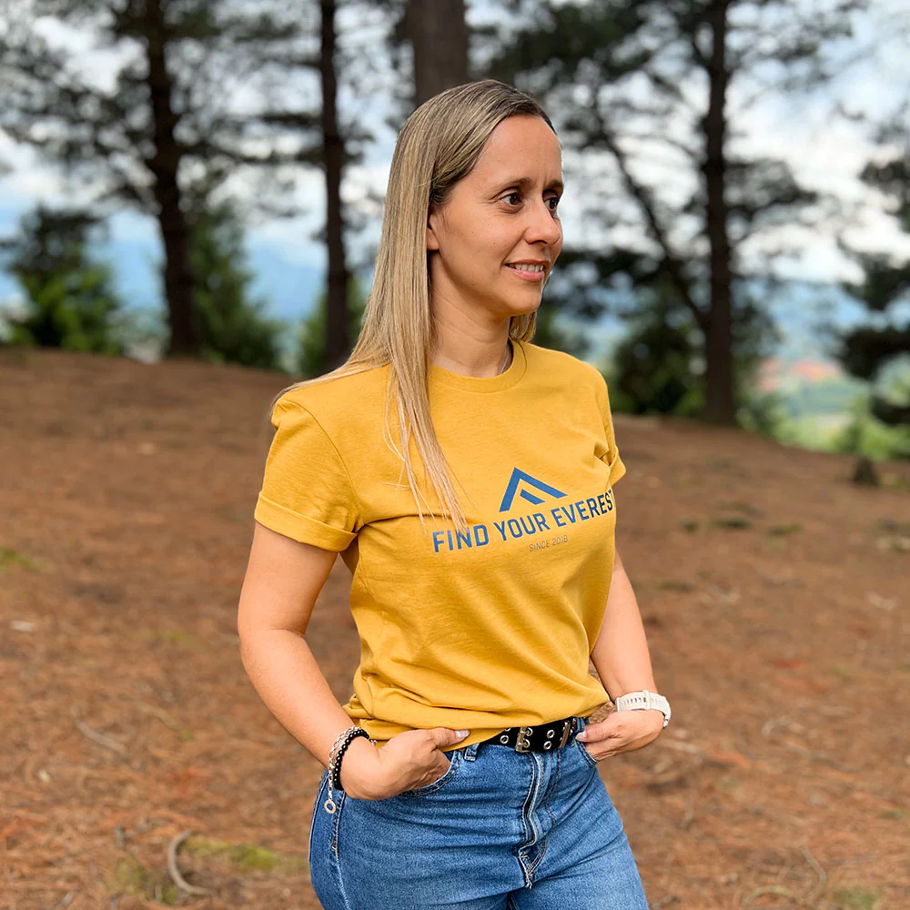 CAMISETA FIND YOUR EVEREST - Marigold - Image 3