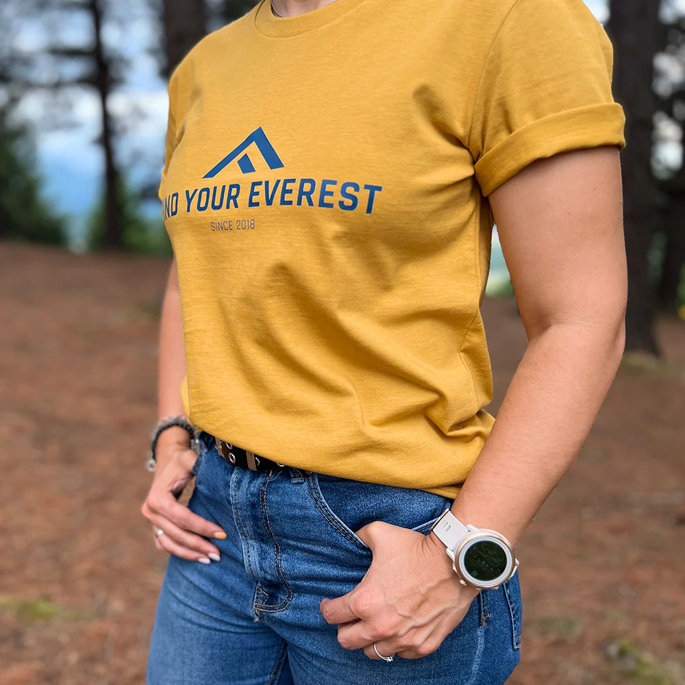 CAMISETA FIND YOUR EVEREST - Marigold - Image 5