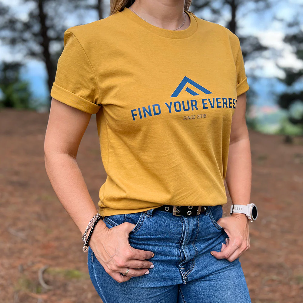 CAMISETA FIND YOUR EVEREST - Marigold - Image 6
