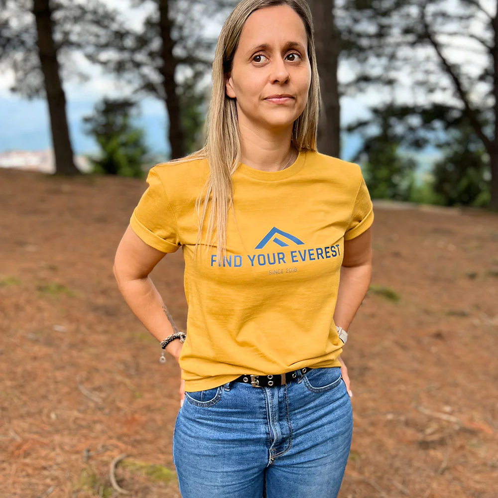 CAMISETA FIND YOUR EVEREST - Marigold - Image 8
