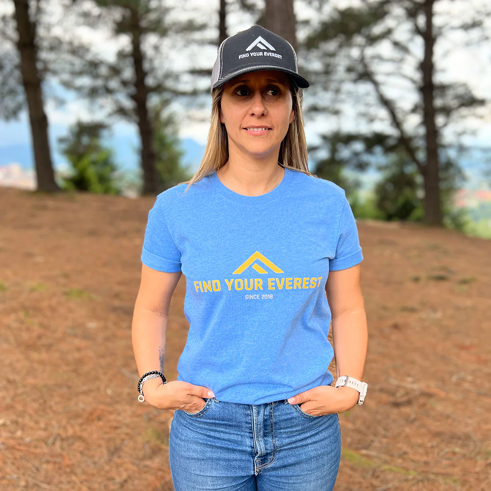 CAMISETA FIND YOUR EVEREST - Mountain Mist - Image 4