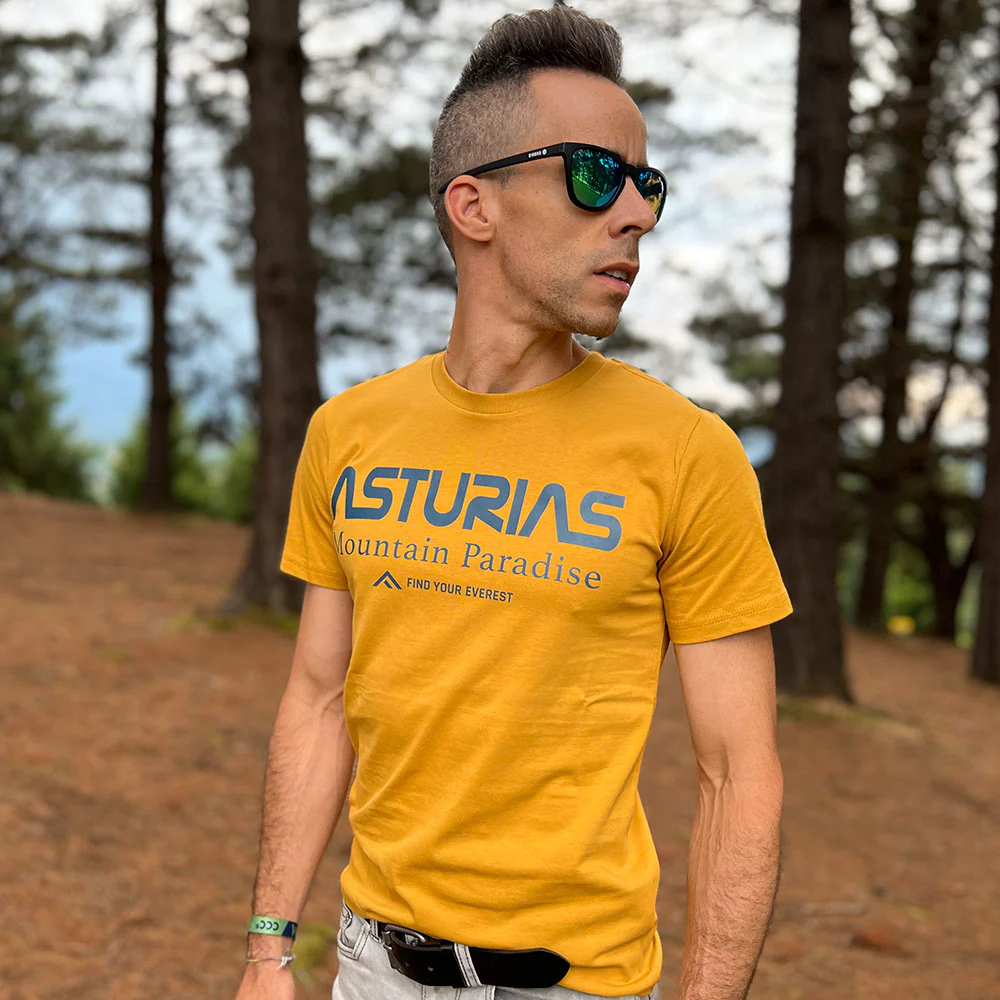 CAMISETA FIND YOUR EVEREST ASTURIAS - Mustard Desire - Image 5