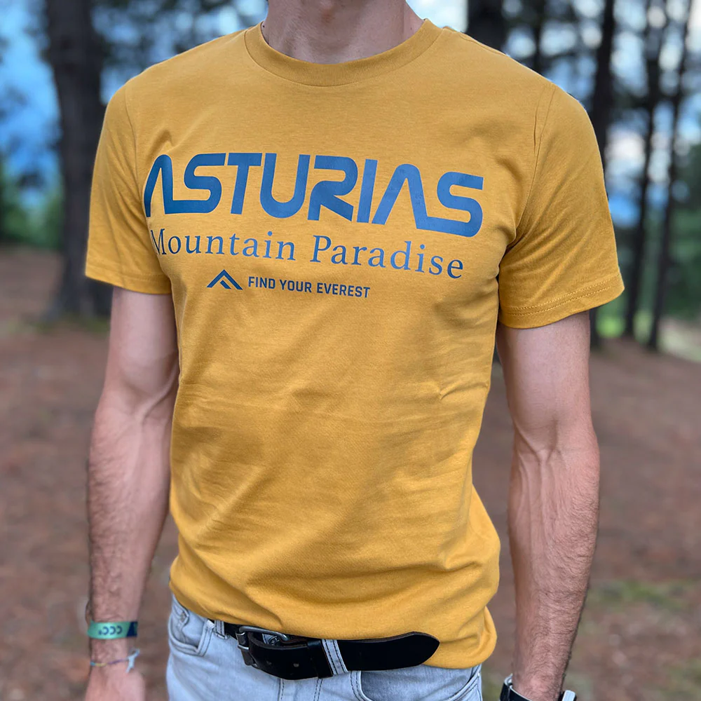 CAMISETA FIND YOUR EVEREST ASTURIAS - Mustard Desire - Image 7