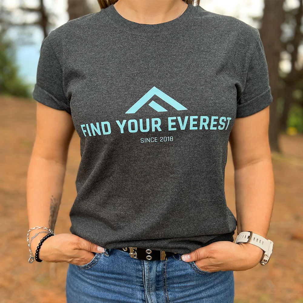 CAMISETA FIND YOUR EVEREST - Silver Stone - Image 6