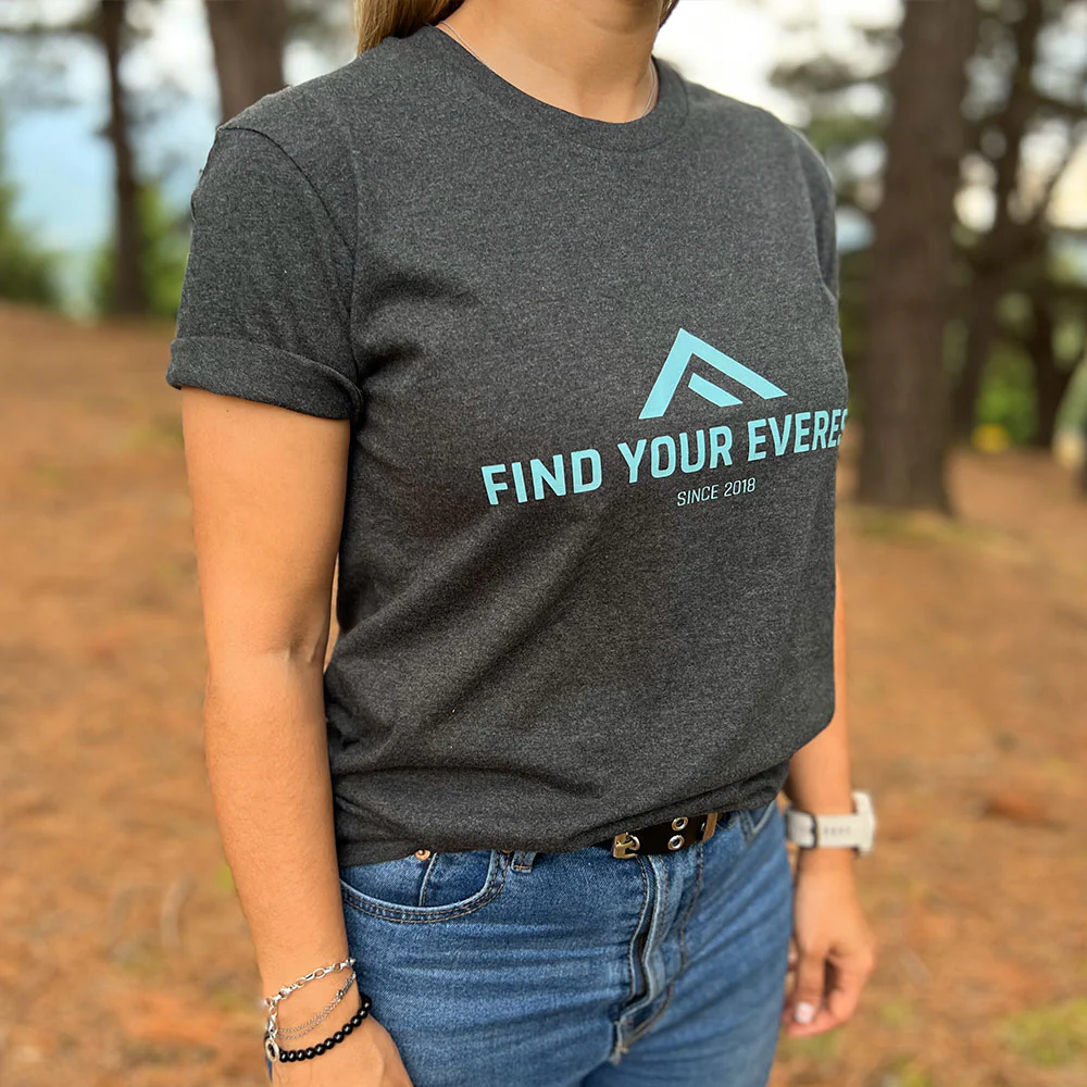 CAMISETA FIND YOUR EVEREST - Silver Stone - Image 8