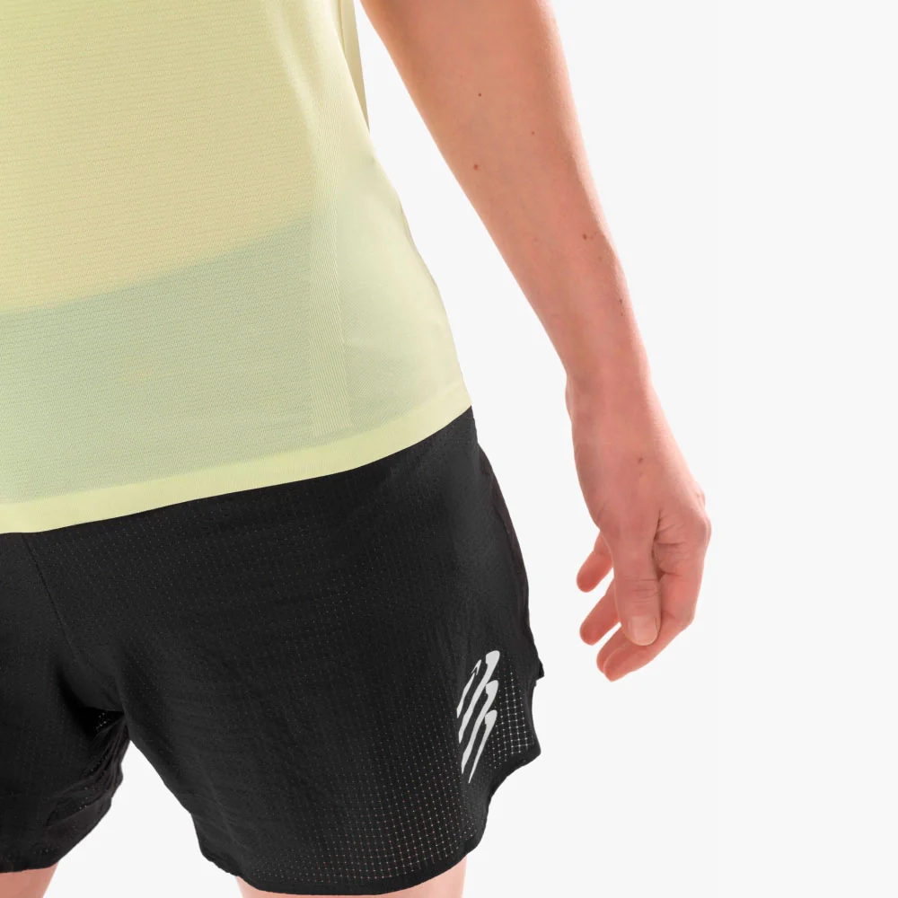 CAMISETA COMPRESSPORT TRAIL RACING MUJER - Shadow Lime - Image 3