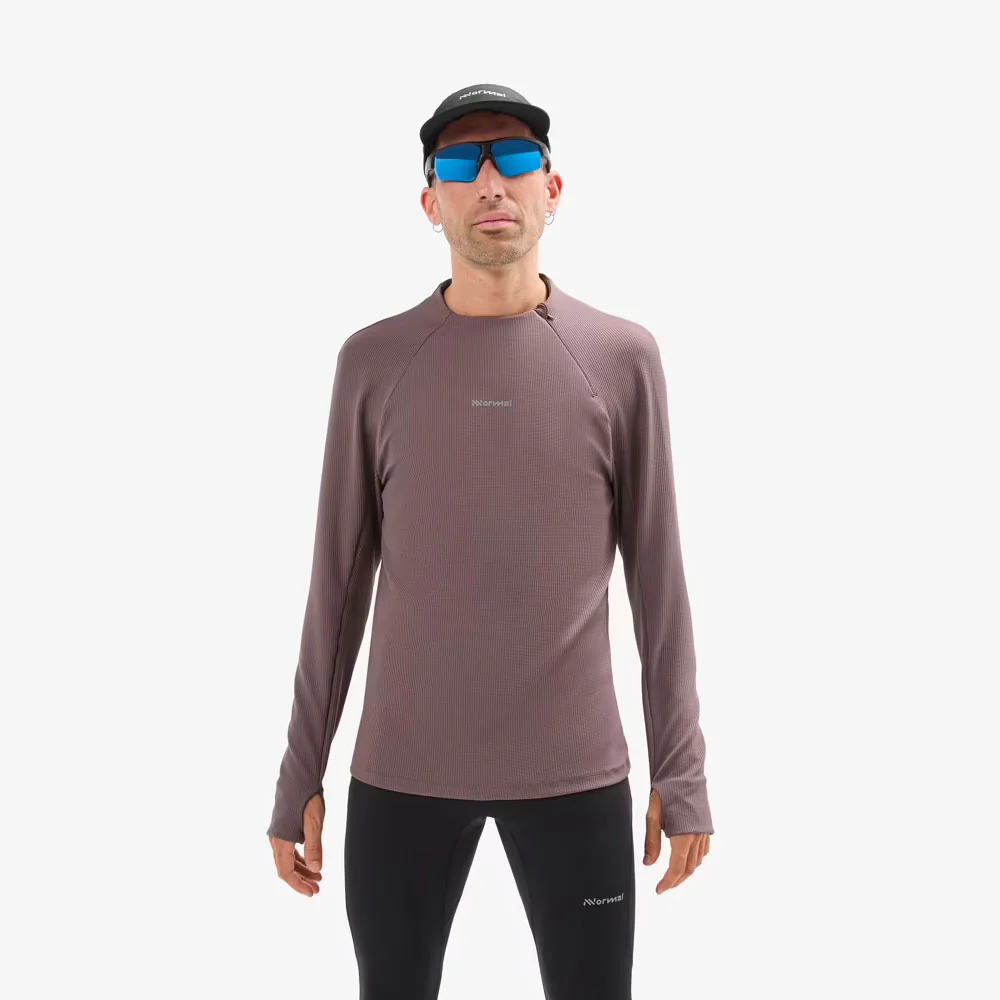 CAMISETA MANGA LARGA NNORMAL TRAIL - Morado - Image 2
