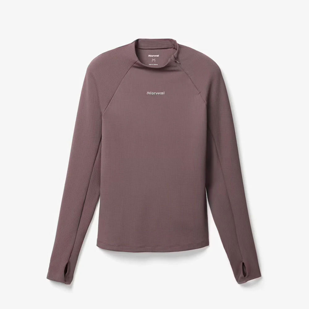 CAMISETA MANGA LARGA NNORMAL TRAIL MUJER - Morado