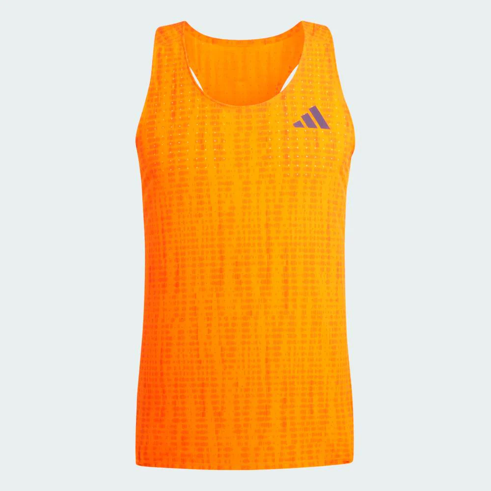 CAMISETA DE TIRANTES ADIDAS ADIZERO - Pure Tangerine / Pure Orange