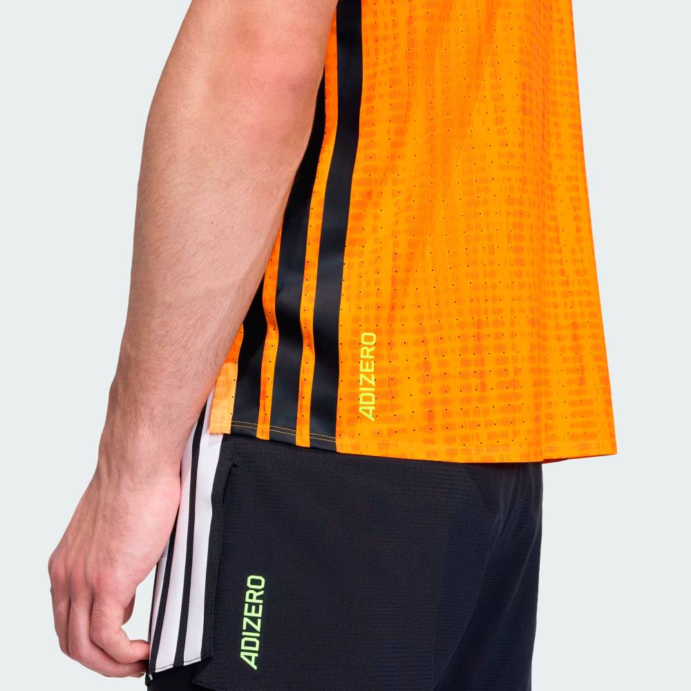 CAMISETA DE TIRANTES ADIDAS ADIZERO - Pure Tangerine / Pure Orange - Image 5