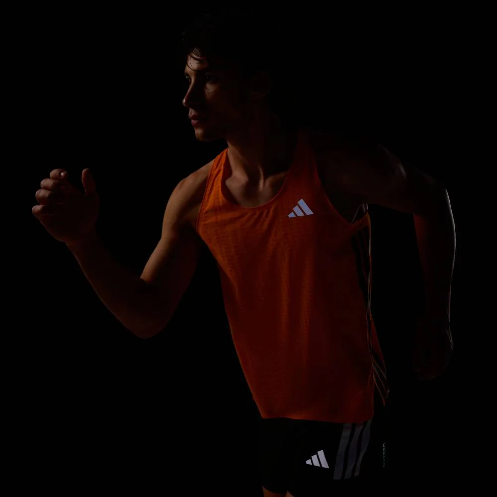CAMISETA DE TIRANTES ADIDAS ADIZERO - Pure Tangerine / Pure Orange - Image 6