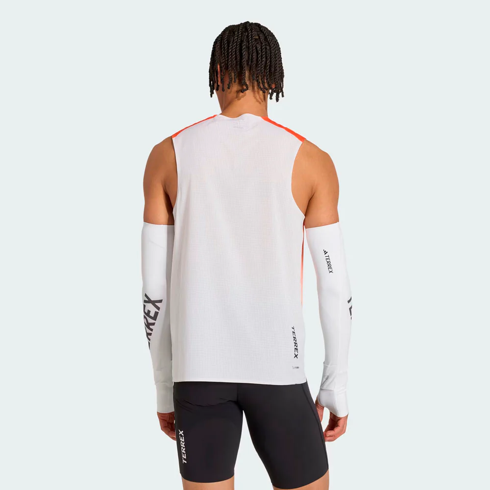 CAMISETA DE TIRANTES ADIDAS TERREX XPERIOR PRO - White / Semi Impact Orange - Image 2