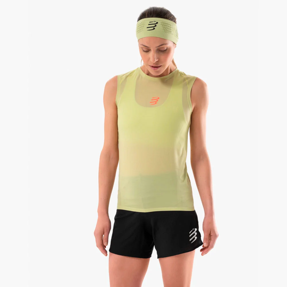 CAMISETA DE TIRANTES COMPRESSPORT TRAIL RACING MUJER - Nile