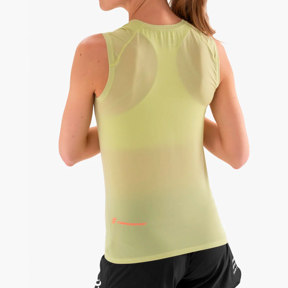 CAMISETA DE TIRANTES COMPRESSPORT TRAIL RACING MUJER - Nile - Image 3