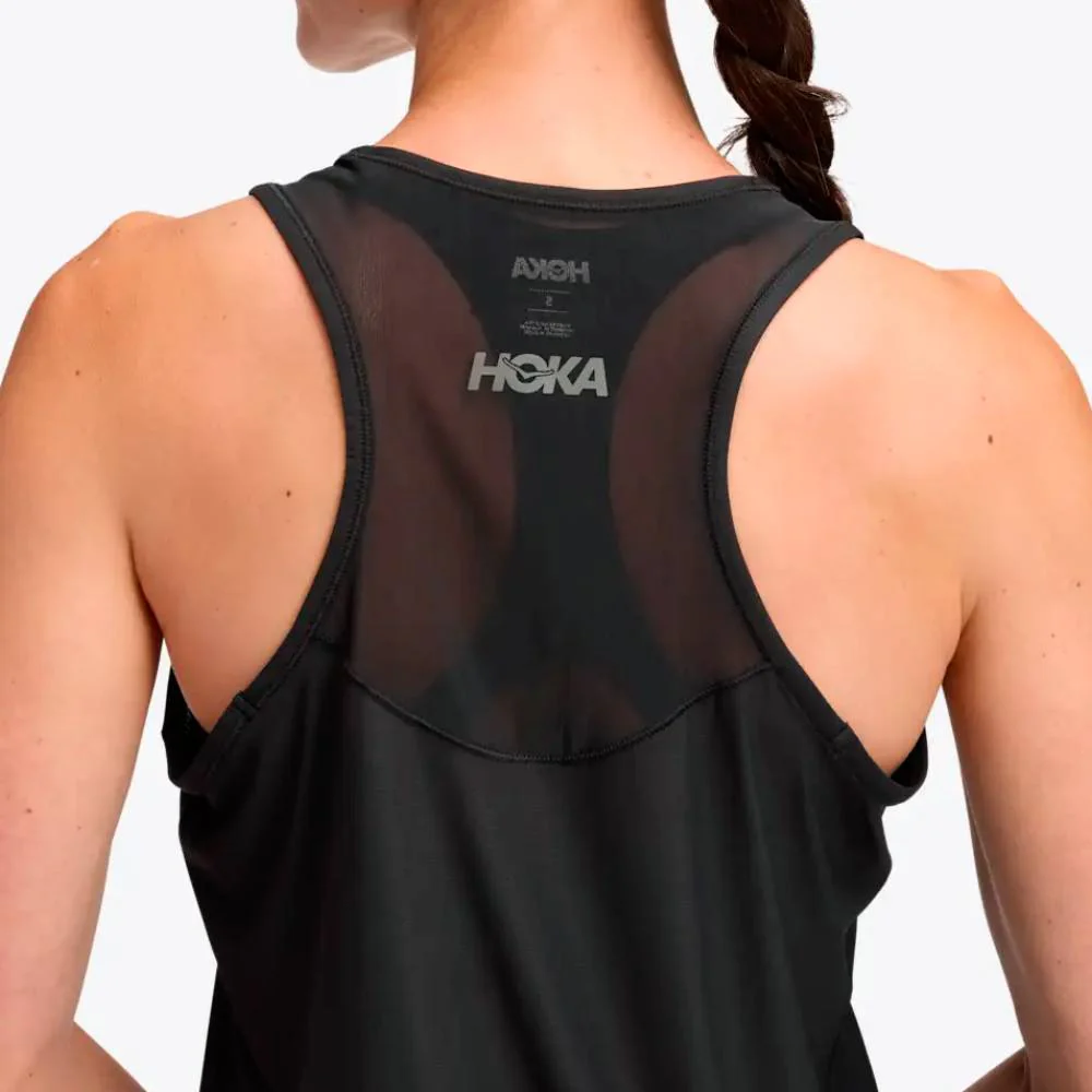 CAMISETA DE TIRANTES HOKA AIROLITE 2.0 MUJER - Black - Image 5