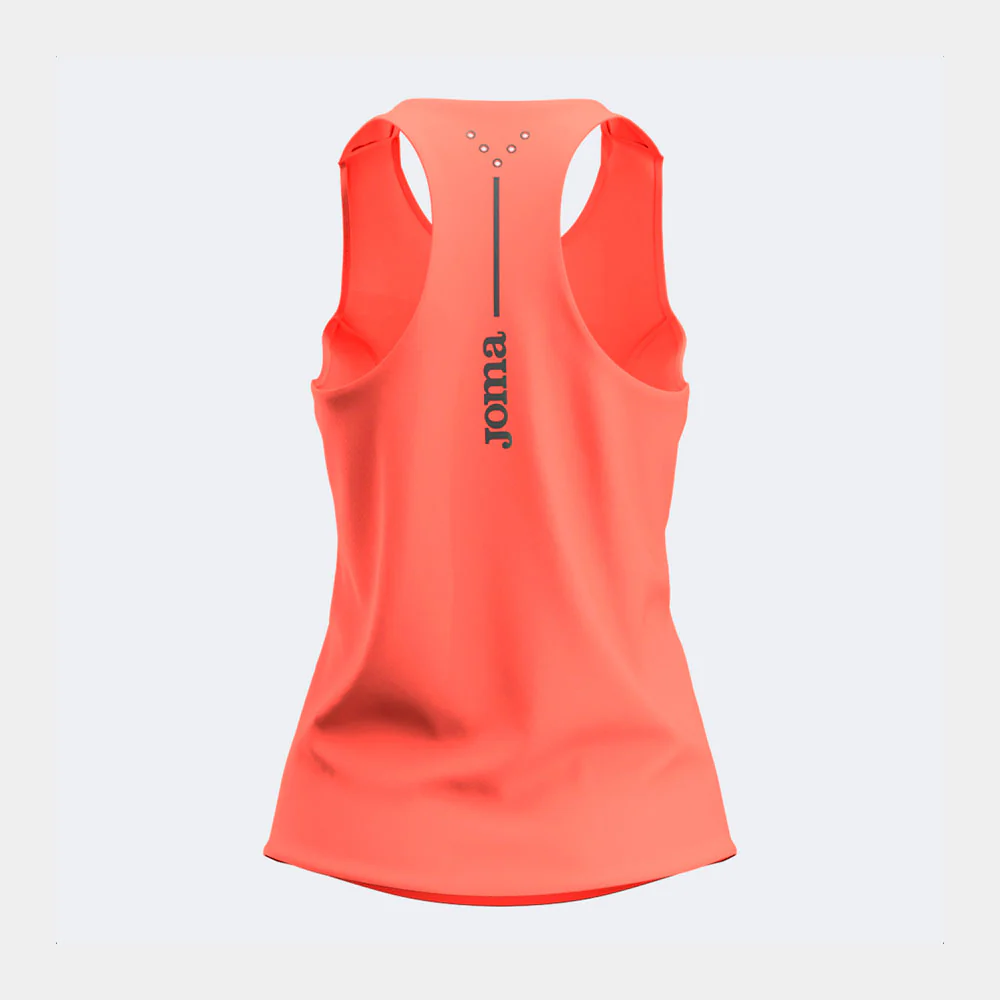 CAMISETA DE TIRANTES JOMA R-CITY MUJER - Coral - Image 2