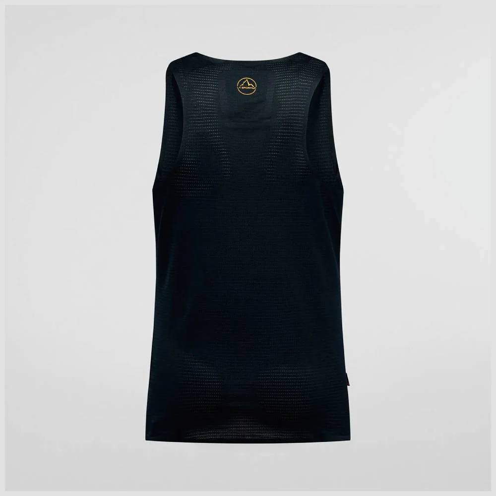 CAMISETA DE TIRANTES LA SPORTIVA PURE - Black / Yellow - Image 2