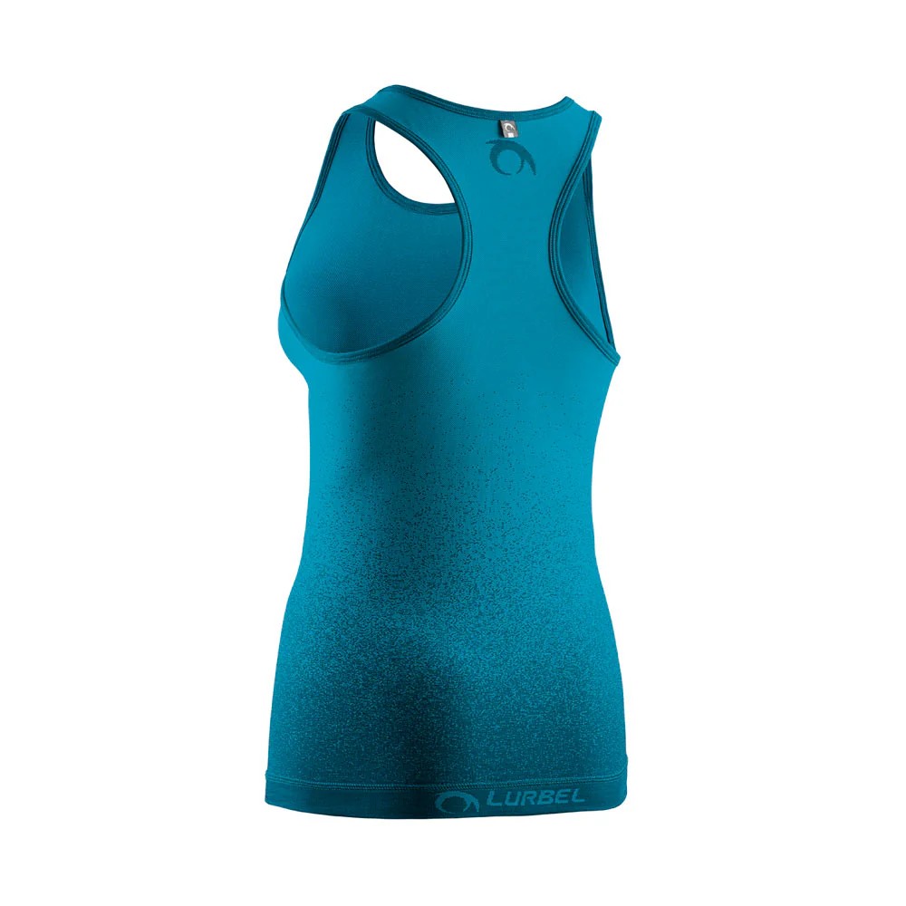 CAMISETA DE TIRANTES LURBEL SAMBA MUJER - Turquesa / Negro - Image 2