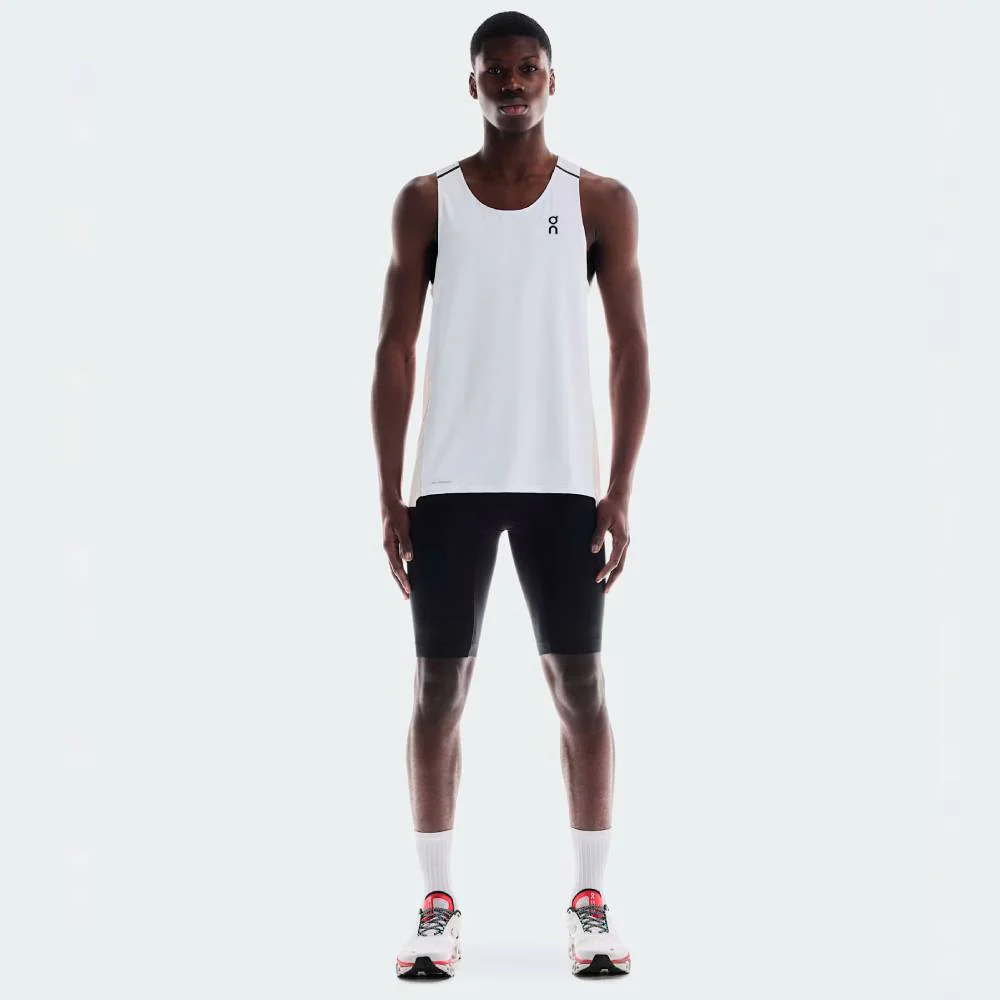 CAMISETA DE TIRANTES ON PERFORMANCE - White / Silver